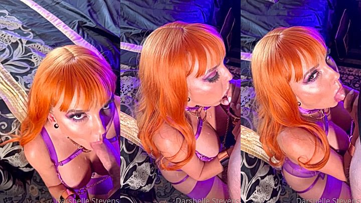 POV Sucking Cock Darshelle Stevens Leak