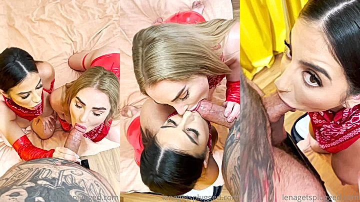 Red Bandana Sluts Fuck White Cock Hard Lena The Plug Porn