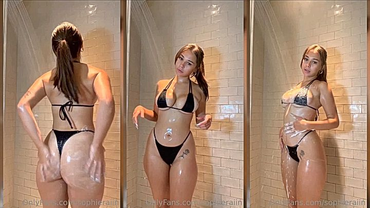 Sexy Shower Time Sophie Rain Onlyfans Leaks Big Ass Teasing